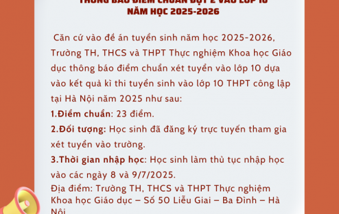 HƯỚNG DẪN THỦ TỤC NHẬP HỌC